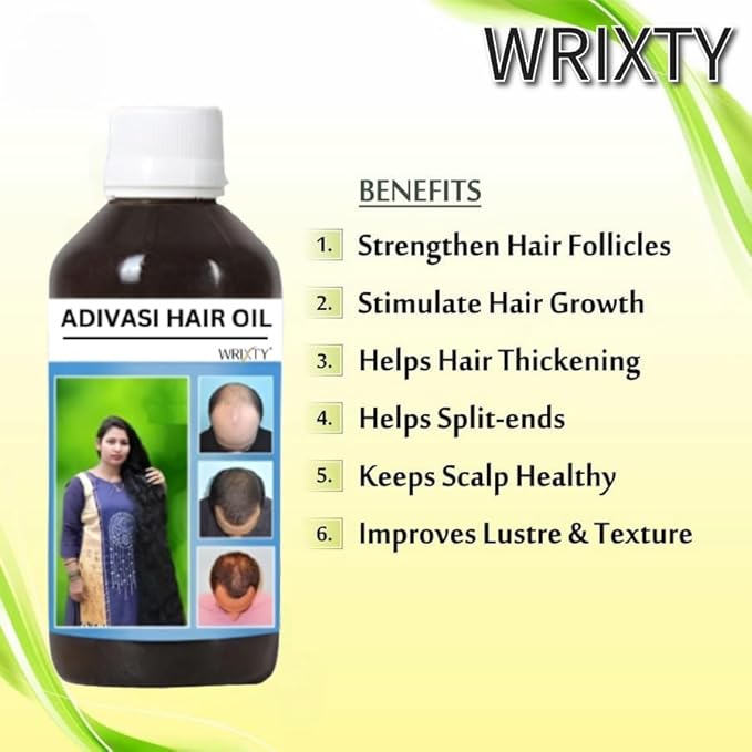 Adivasi Herbal Hair Oil 200ML 100% Original