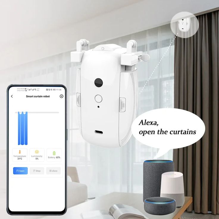 Wireless Smart Curtain Robot