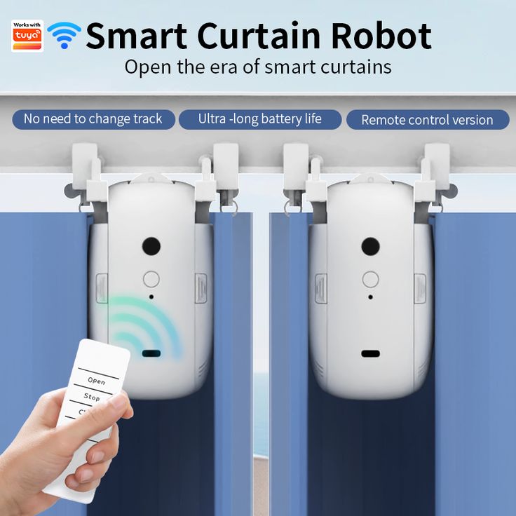Wireless Smart Curtain Robot